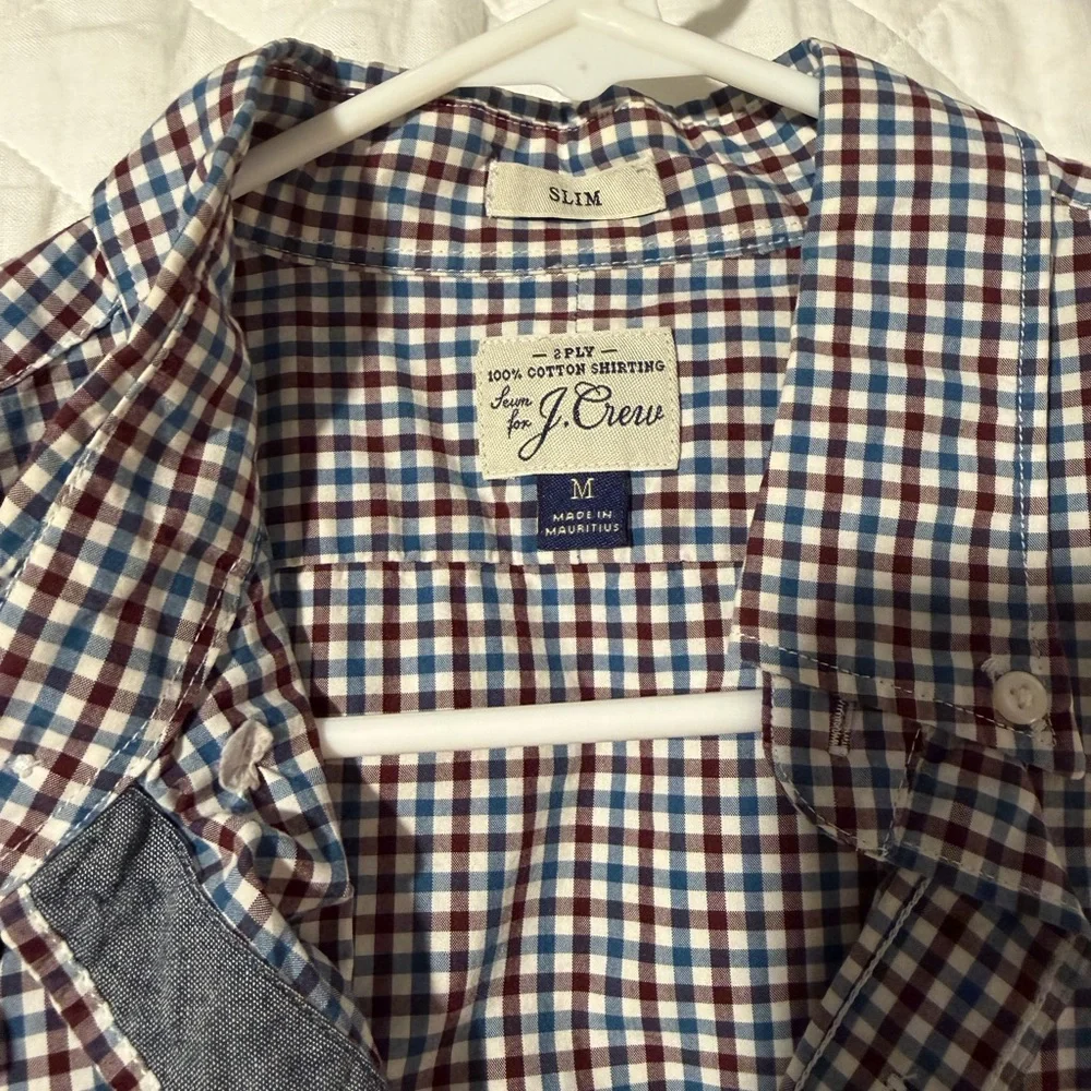 J. Crew Slim Fit Cotton Button Down Shirt